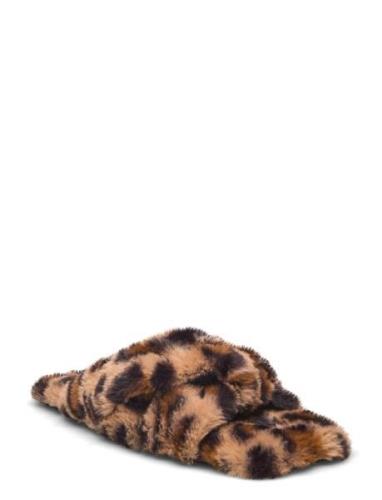 Pcnala Slipper Pieces Brown