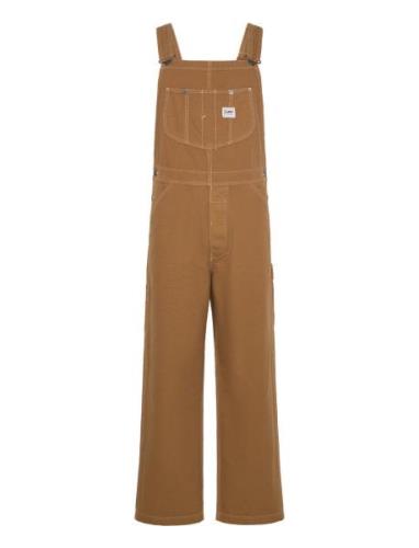 Lee Bib Lee Jeans Brown