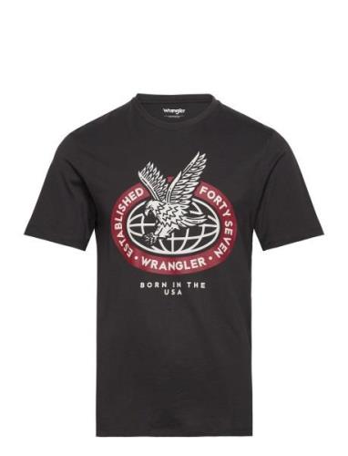 Americana Tee Wrangler Black