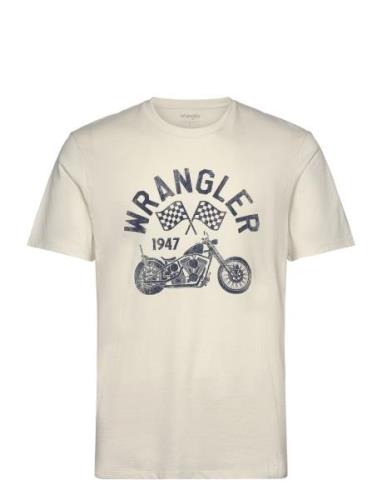 Americana Tee Wrangler Cream