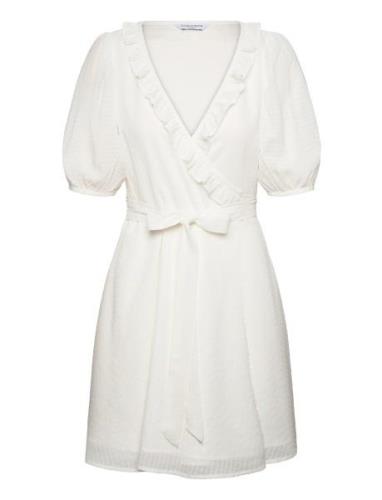 Towa Frill Dress Bubbleroom White