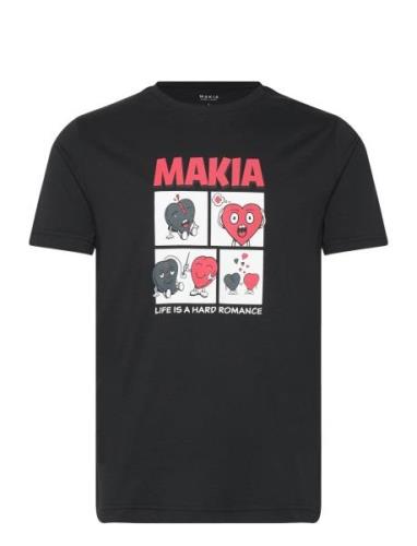 Cartoon T-Shirt Makia Black