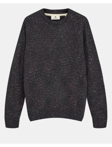 Aksune Space Yarn Crew Neck Anerkjendt Black