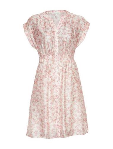 Mschisadora Ss Shirt Dress Aop MSCH Copenhagen Pink