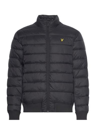 Funnel Neck Wadded Jacket Lyle & Scott Black