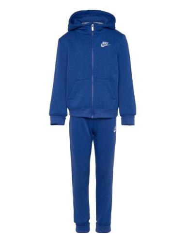 Ee-Fleece/Terry Set Nike Blue