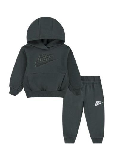 Nike Sportswear Futura Pullover Hoodie And Pants Set Nike Khaki