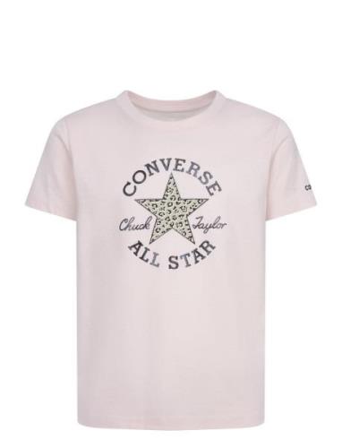 Converse Dissected Chuck Patch Graphic Tee Converse Pink