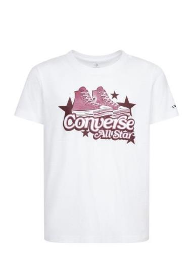 Converse Retro Sneaker Graphic Tee Converse White