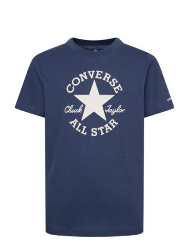 Converse Dissected Chuck Patch Short Sleeve Tee Converse Navy