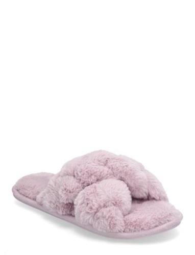 Willow Braided Fake Fur Slipper Hunkemöller Pink