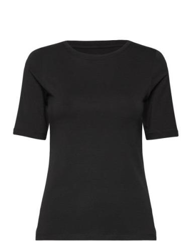 Women Bamboo S/S T-Shirt Slim Fit URBAN QUEST Black