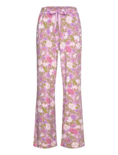 Pant Jersey Str Flower Hunkemöller Pink