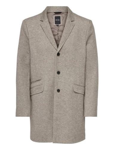 Onsjulian King Coat In Otw Vd Cs ONLY & SONS Beige