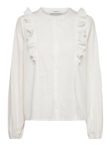 Rwchantel Ls Shirt Rosemunde White