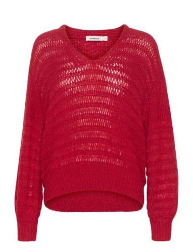 Slvirana Pullover Soaked In Luxury Red