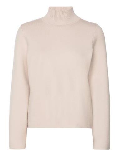 Objreynard Square Sleeve Pullover Noos Object Beige