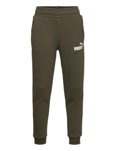 Ess Logo Pants Fl Cl B PUMA Khaki