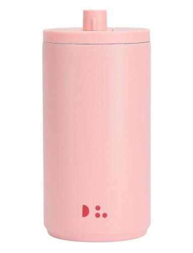 Travel Mug 350Ml Design Letters Pink