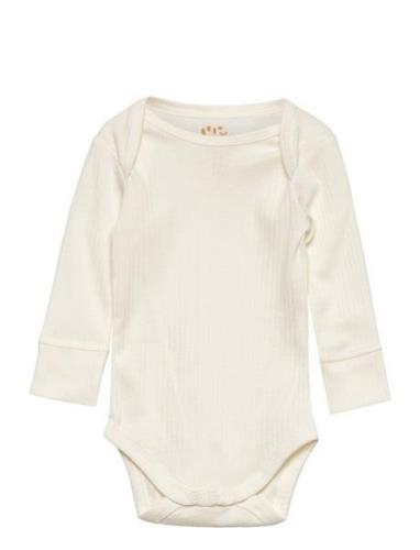 Rib Jersey Long Sleeve Body Copenhagen Colors Cream