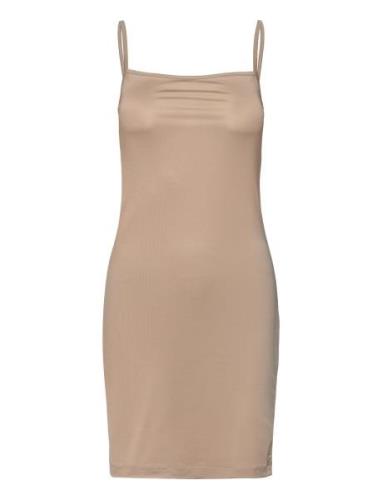 Safaye Slip Dress 15081 Samsøe Samsøe Beige