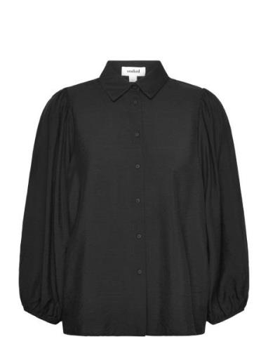 Slleodora Stefani Shirt 3/4 Soaked In Luxury Black