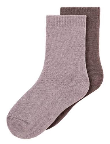 Nmfwakta Wo/Vi 2P Sock Name It Purple