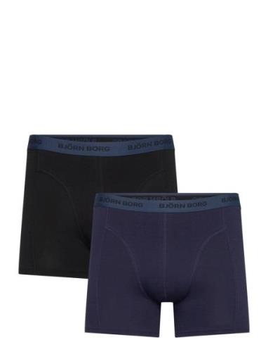 Cotton Stretch Boxer 2P Björn Borg Navy