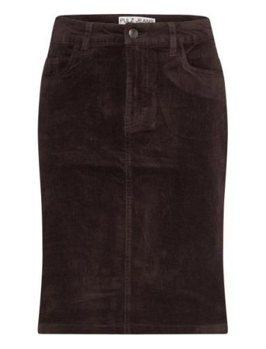 Pzsally Short Skirt Pulz Jeans Brown