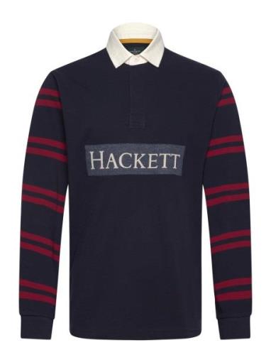 Heritage Hkt Str Rby Hackett London Navy