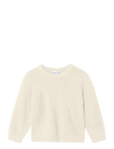 Nmfnannelise Ls Knit Name It Cream