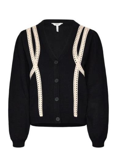 Objulla Knit L/S Re Cardigan 134 Object Black