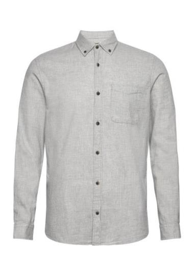 Jjeclassic Melange Shirt Ls Noos Jack & J S Grey