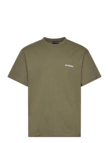 Boxy Tee S/S Artwork HAN Kjøbenhavn Green