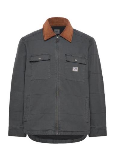 Quilted Workwear Jacket Lee Jeans Grey