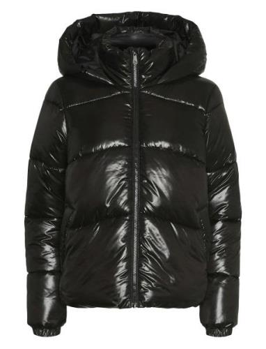 Vmuppsashiny Short Jacket Vero Moda Black