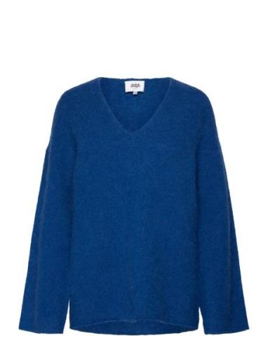 Nessia Knitted Sweater Twist & Tango Blue