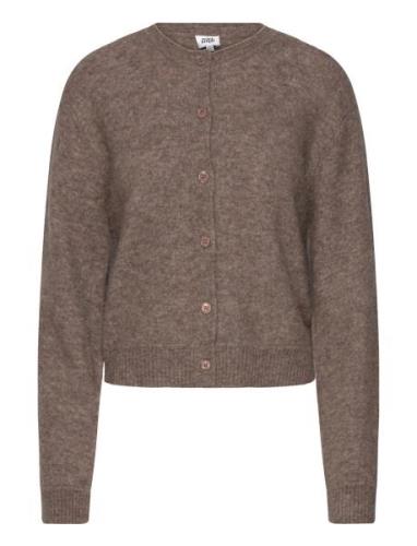 Filippa Knitted Cardigan Twist & Tango Brown