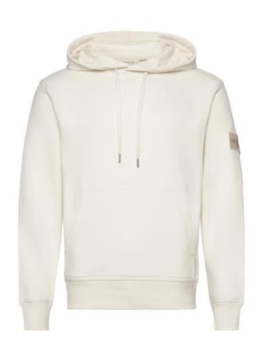 Badge Hoodie Calvin Klein Jeans Cream