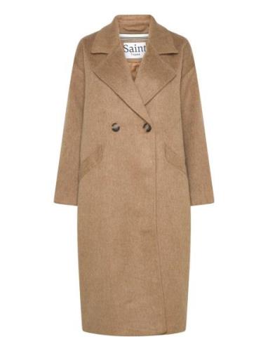 Filiccasz Coat Outerwear Saint Tropez Beige