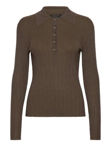 Anem Bbcathrin Knit Blouse Bruuns Bazaar Brown