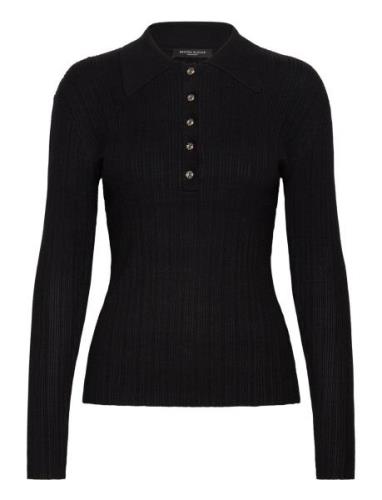 Anem Bbcathrin Knit Blouse Bruuns Bazaar Black