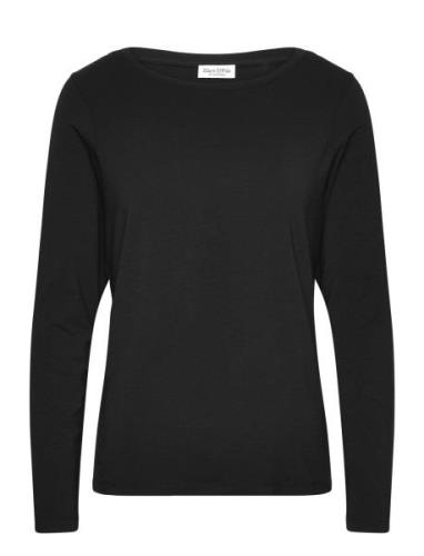 T-Shirts Long Sleeve Marc O'Polo Black