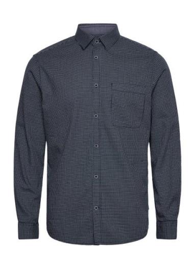 Structured Shirt Tom Tailor Navy