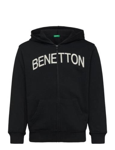 Jacket W/Hood L/S United Colors Of Benetton Black