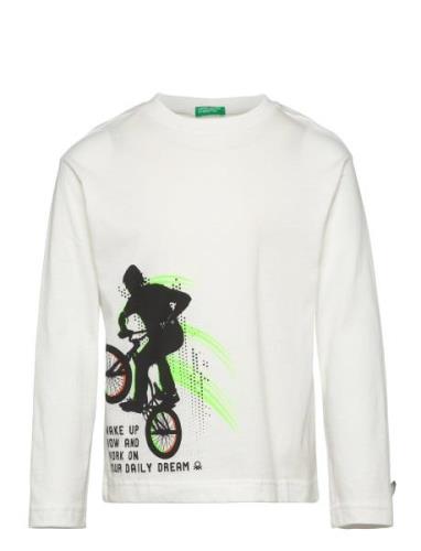 T-Shirt L/S United Colors Of Benetton White