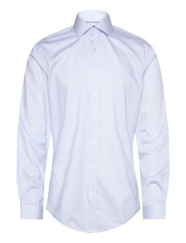 Plain Fine Shirt L/S Lindbergh Blue