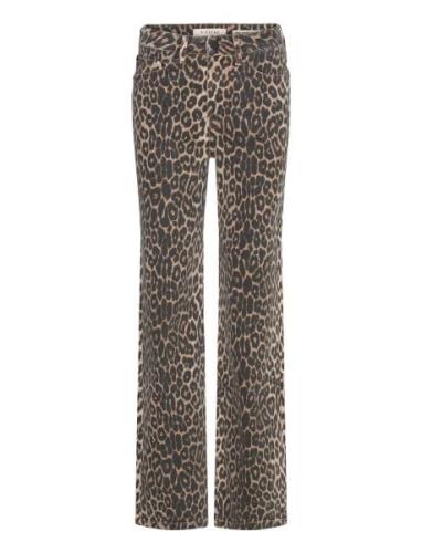 Pd-Birkin Jeans Leopard Pieszak Brown