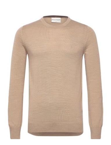 Bs Jupiter Regular Fit Knitwear Bruun & Stengade Beige