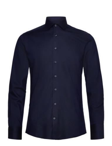 Bs Dario Slim Fit Shirt Bruun & Stengade Navy